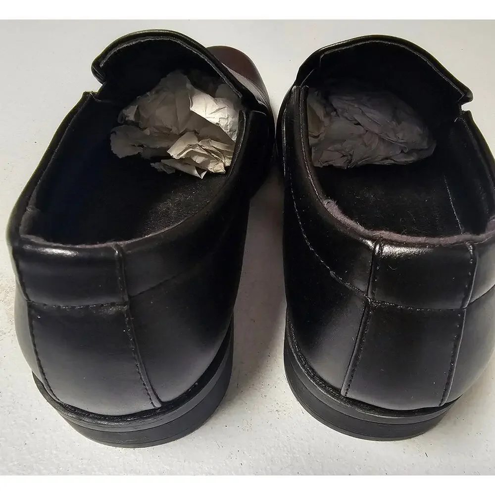 NWOB Glory Interest men's slip-on Wedding Business Church Dress Shoes size 9